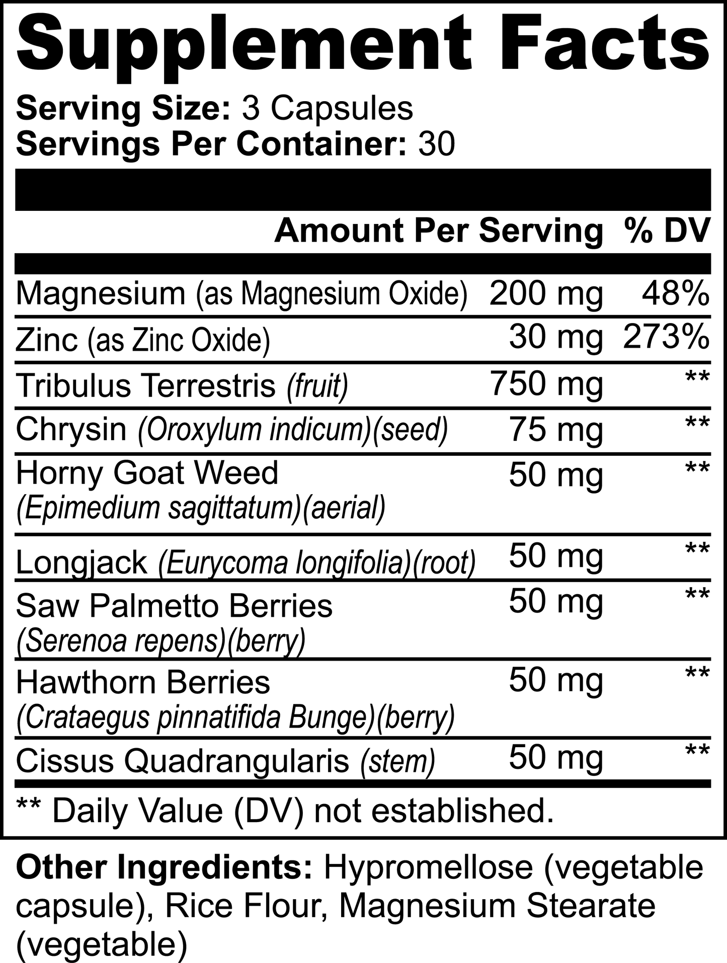 Alpha Energy – Men's Vitality Support Supplement | 90 Capsules | Boost Stamina, Strength & Performance | Natural Testosterone & Energy Enhancer | Supports Muscle Growth & Endurance