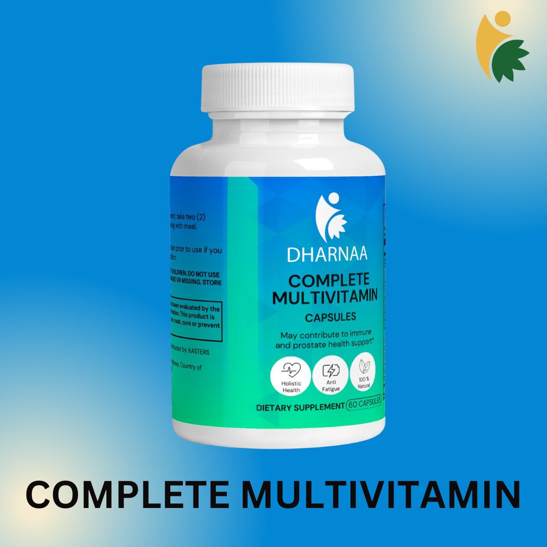 Complete Multivitamin for Men & Women – Daily Vitamins with Essential Nutrients for Energy, Immune Support, and Overall Wellness – Non-GMO, Gluten-Free, High-Potency Formula, 60 count