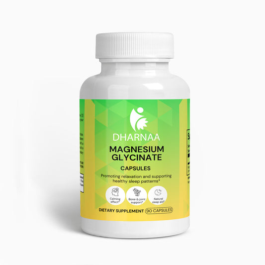 Magnesium Glycinate 275mg – High-Absorption Formula for Sleep, Muscle Relaxation & Stress Support – Non-GMO, Chelated, Gentle on Stomach, No Artificial Additives, 90 count