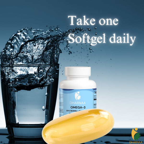 Dharnaa Omega 3 softgels